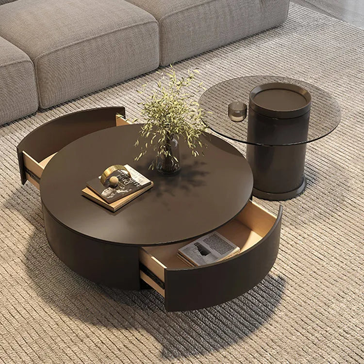 Coffee table COLOR1 COLOR2 COLOR3 COLOR4 COLOR5 COLOR6 COLOR7 COLOR8 COLOR9 Sintered Stone Solid wood Eco-friendly Board Multi-layer board htyjj-6570-2