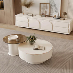 Coffee table White COLOR1 COLOR2 COLOR3 COLOR4 Solid wood Sintered Stone Eco-friendly Board htyjj-6570