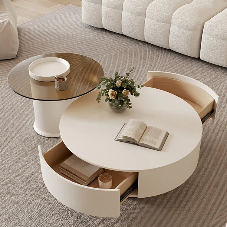 Coffee table White COLOR1 COLOR2 COLOR3 COLOR4 Solid wood Sintered Stone Eco-friendly Board htyjj-6570