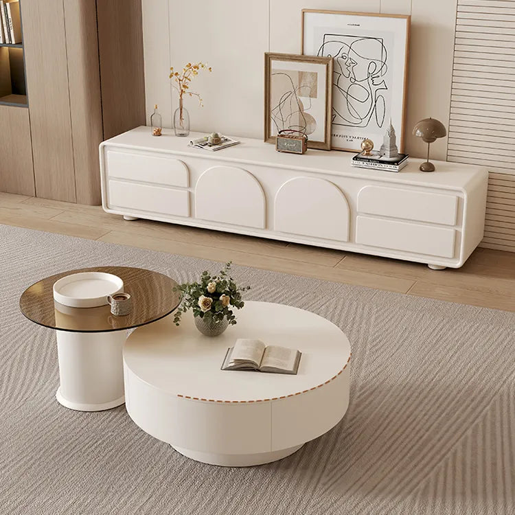 Coffee table White COLOR1 COLOR2 COLOR3 COLOR4 Solid wood Sintered Stone Eco-friendly Board htyjj-6570