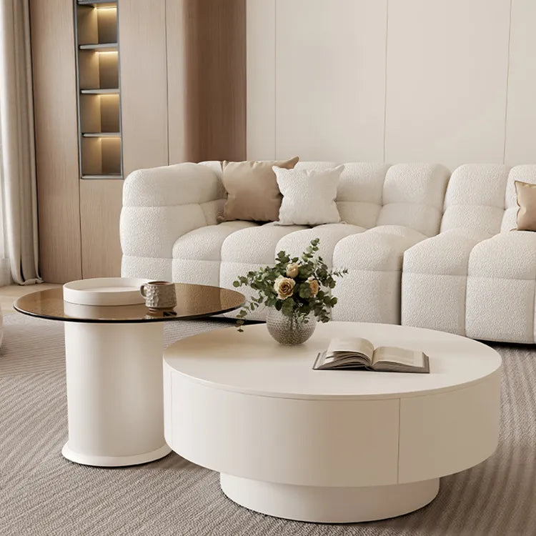 Coffee table White COLOR1 COLOR2 COLOR3 COLOR4 Solid wood Sintered Stone Eco-friendly Board htyjj-6570