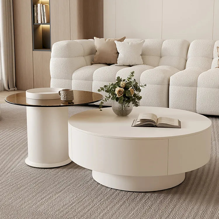 Coffee table White COLOR1 COLOR2 COLOR3 COLOR4 Solid wood Sintered Stone Eco-friendly Board htyjj-6570