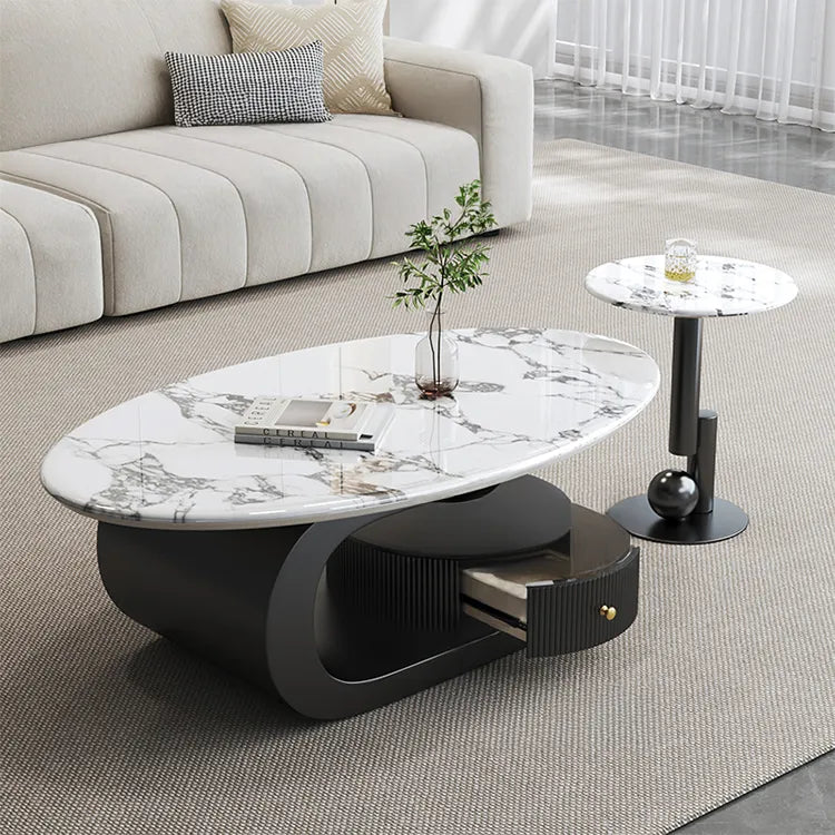 Coffee table COLOR1 COLOR2 Sintered Stone htyjj-6575