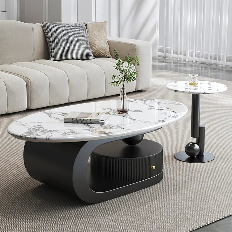 Coffee table COLOR1 COLOR2 Sintered Stone htyjj-6575