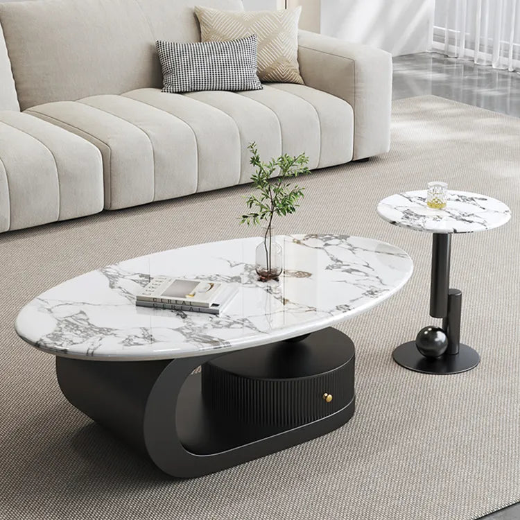 Coffee table COLOR1 COLOR2 Sintered Stone htyjj-6575