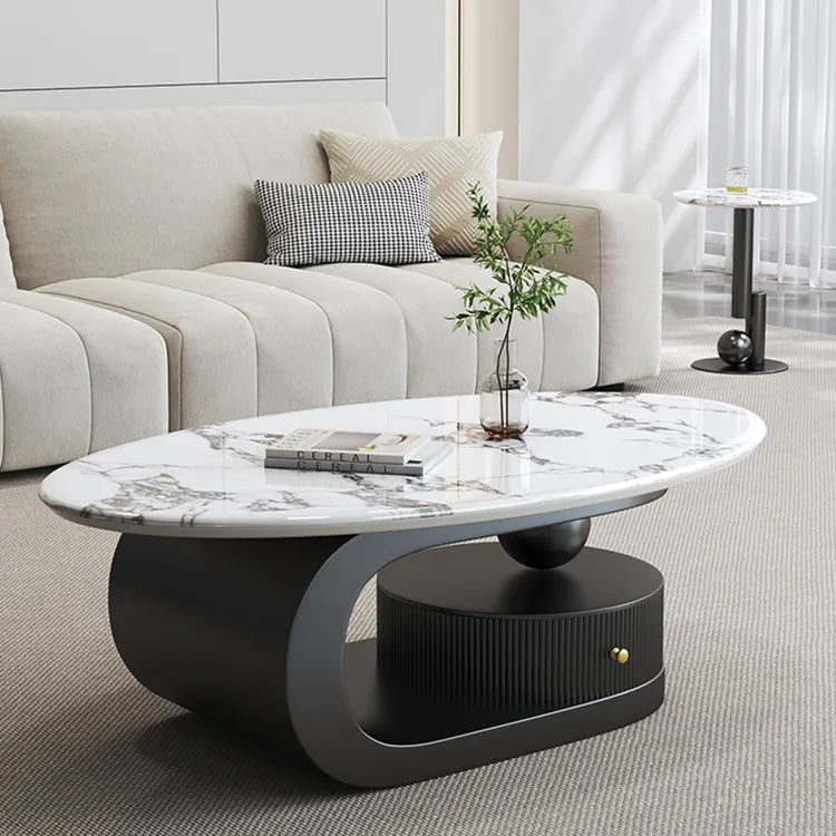 Coffee table COLOR1 COLOR2 Sintered Stone htyjj-6575