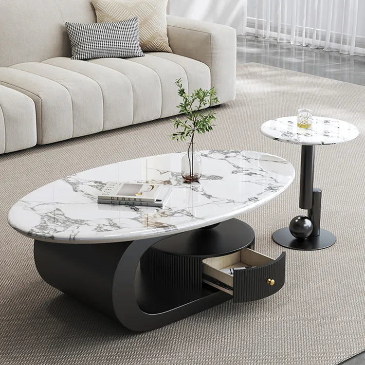 Coffee table COLOR1 COLOR2 Sintered Stone htyjj-6575