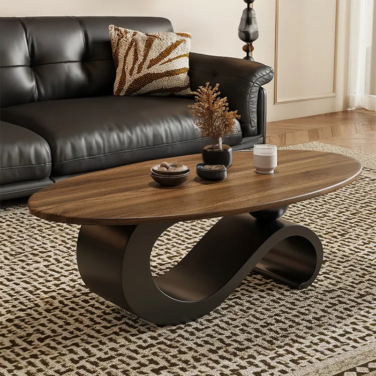 Coffee table Brown Multi-layer board htyjj-6579