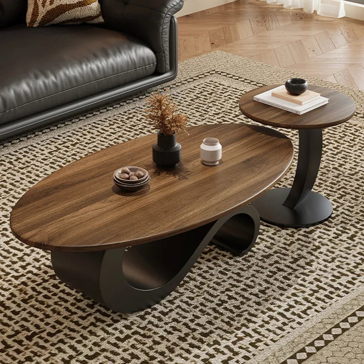 Coffee table Brown Multi-layer board htyjj-6579