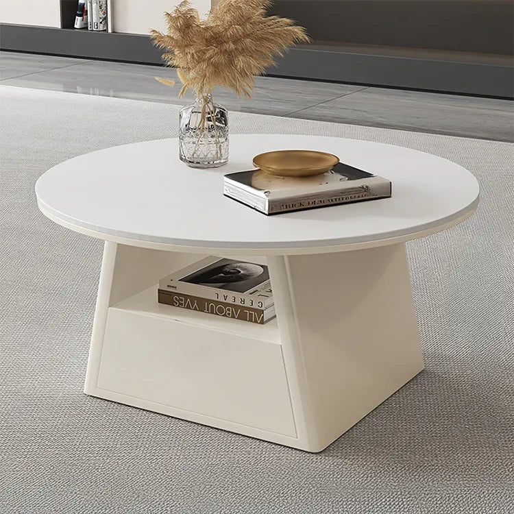 Coffee table COLOR1 COLOR2 White Black Brown Solid wood Sintered Stone Multi-layer board htyjj-6587