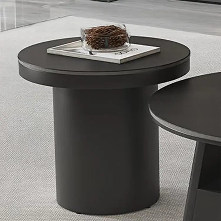 Coffee table COLOR1 COLOR2 White Black Sintered Stone htyjj-6588