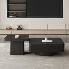 Coffee table Black COLOR1 COLOR2 COLOR3 Sintered Stone Solid wood htyjj-6593