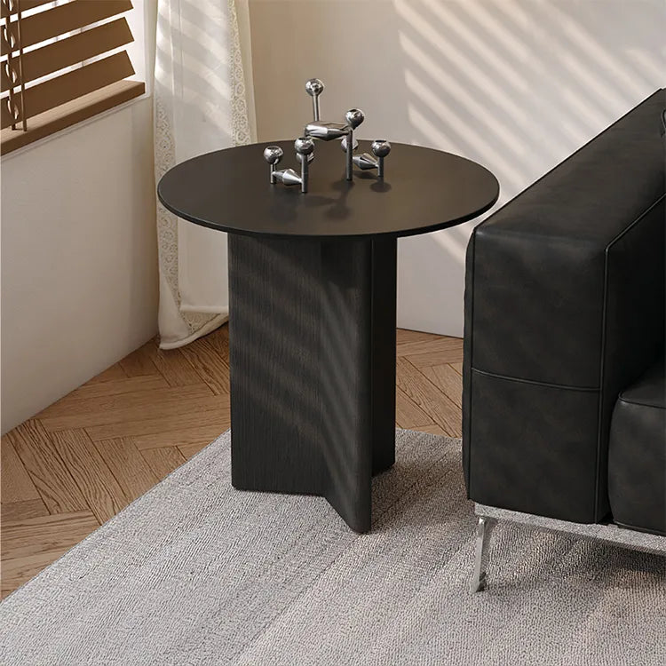 Coffee table COLOR1 COLOR2 Black White Sintered Stone Eco-friendly Board htyjj-6599