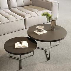 Coffee table Black COLOR1 Sintered Stone Eco-friendly Board htyjj-6600