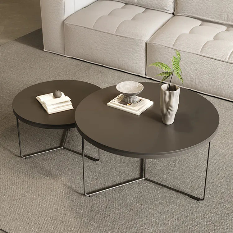 Coffee table Black COLOR1 Sintered Stone Eco-friendly Board htyjj-6600