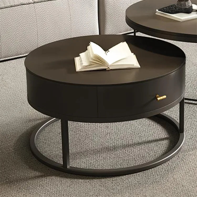 Coffee table Black COLOR1 Sintered Stone Eco-friendly Board htyjj-6600