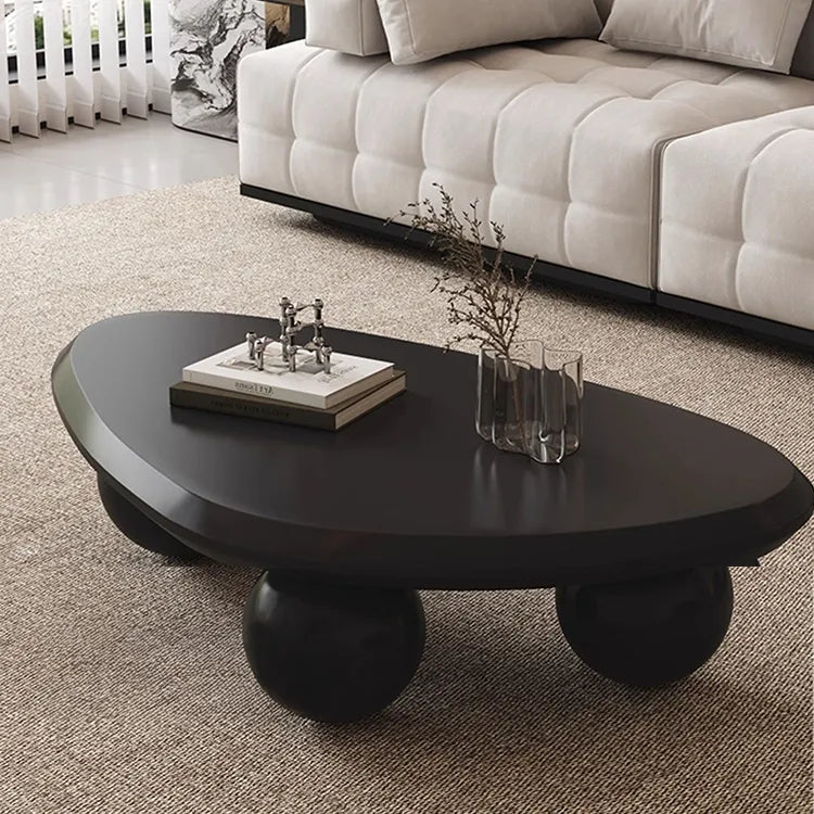 Coffee table White Black  htyjj-6602