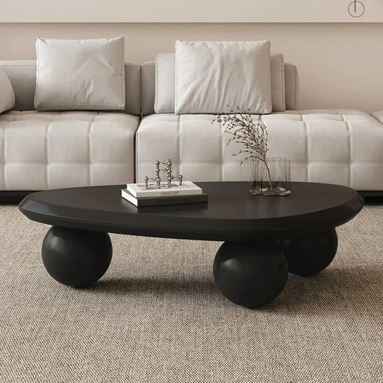 Coffee table White Black  htyjj-6602