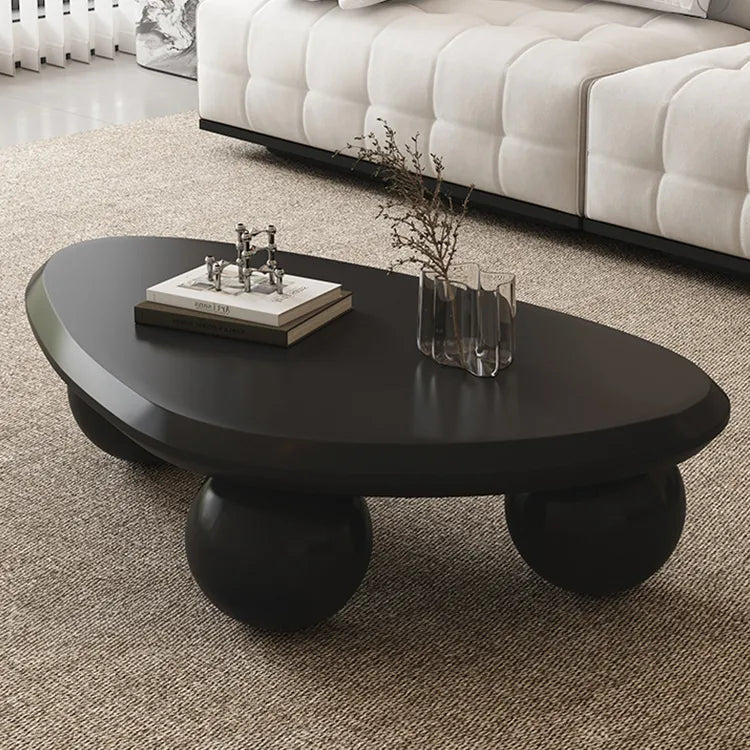 Coffee table White Black  htyjj-6602