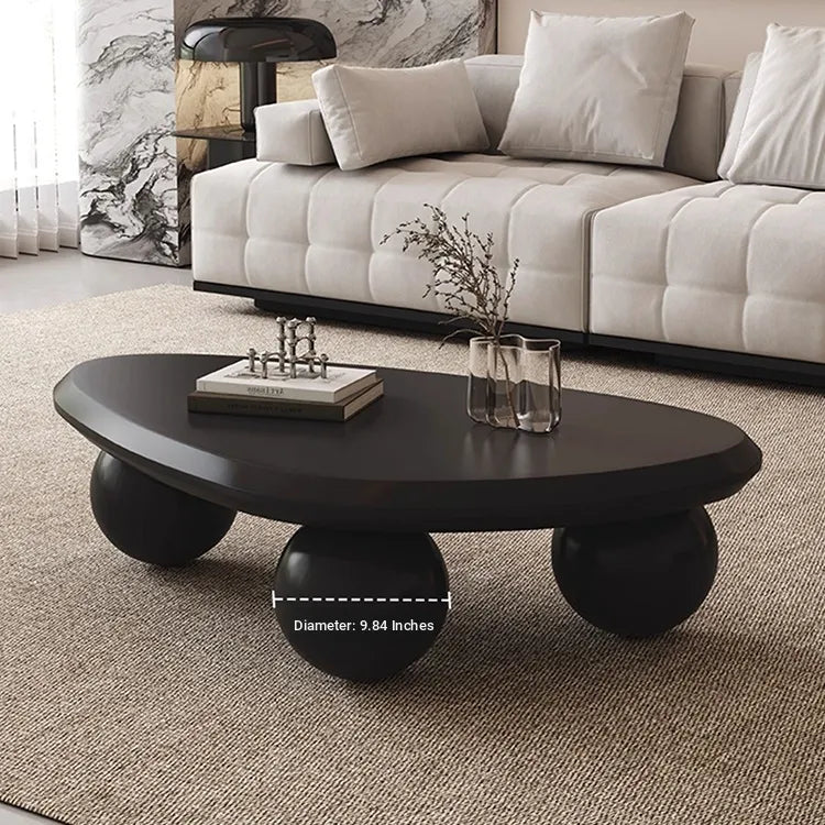 Coffee table White Black  htyjj-6602