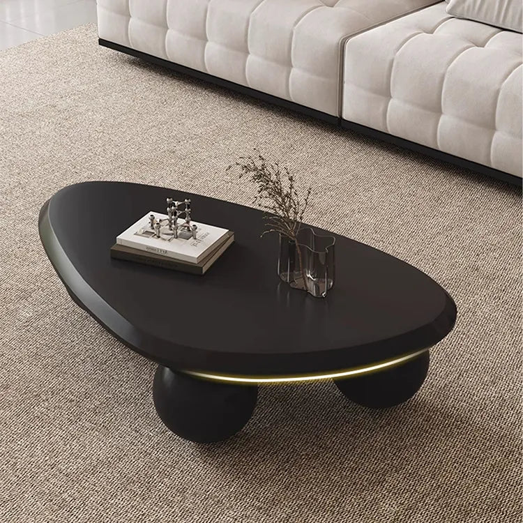 Coffee table White Black  htyjj-6602