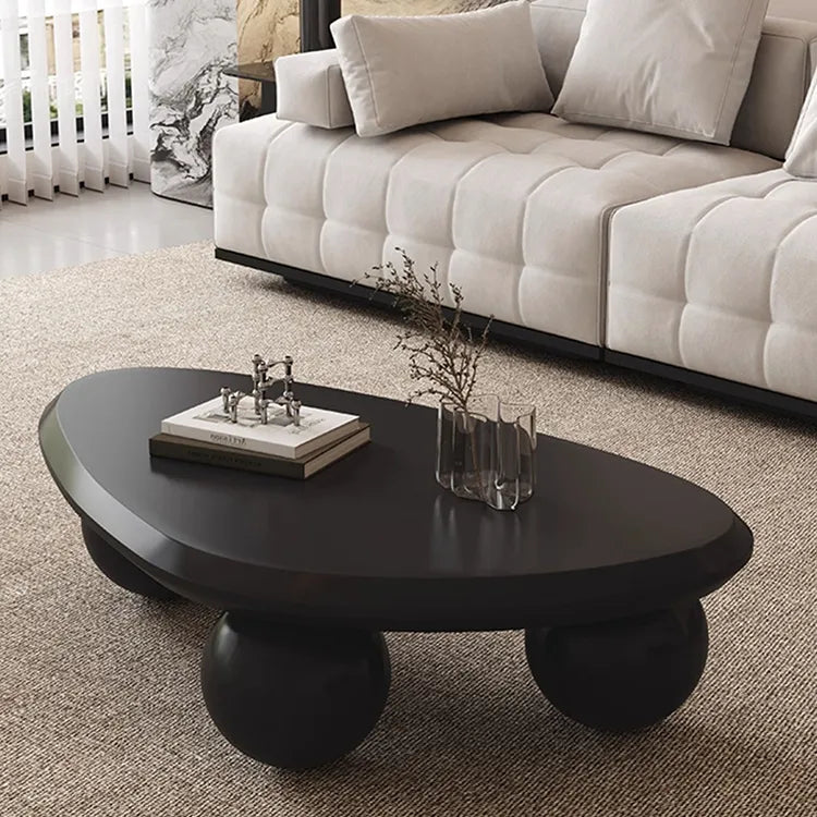 Coffee table White Black  htyjj-6602