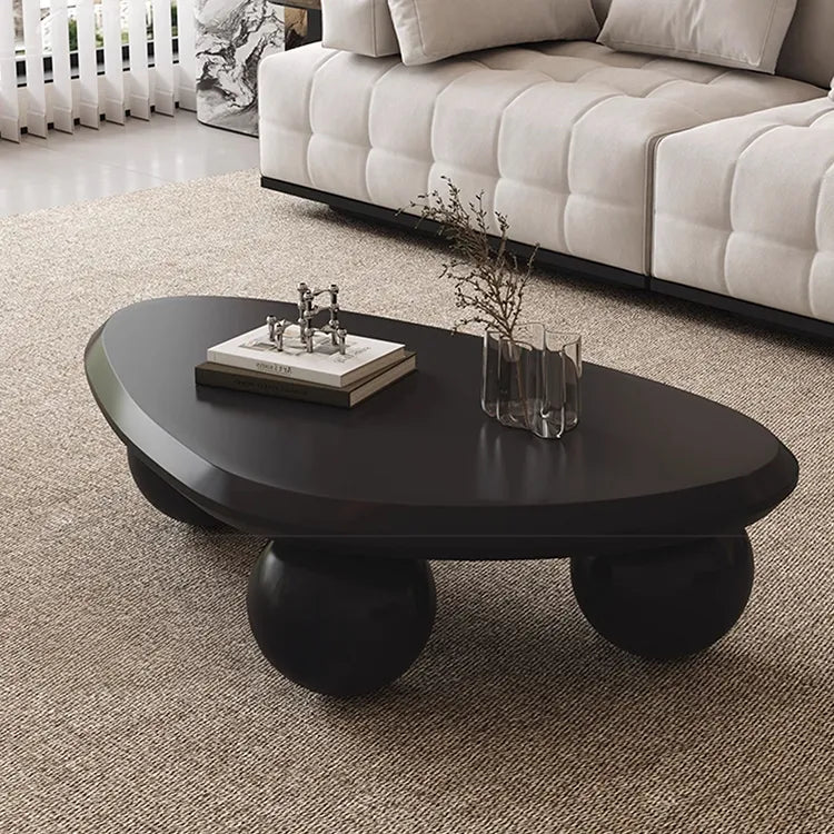Coffee table White Black  htyjj-6602