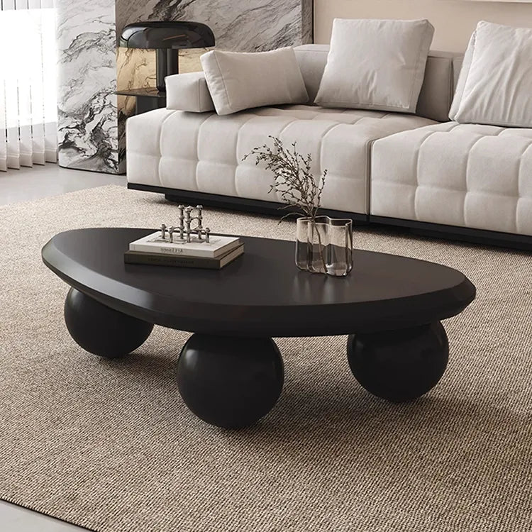 Coffee table White Black  htyjj-6602