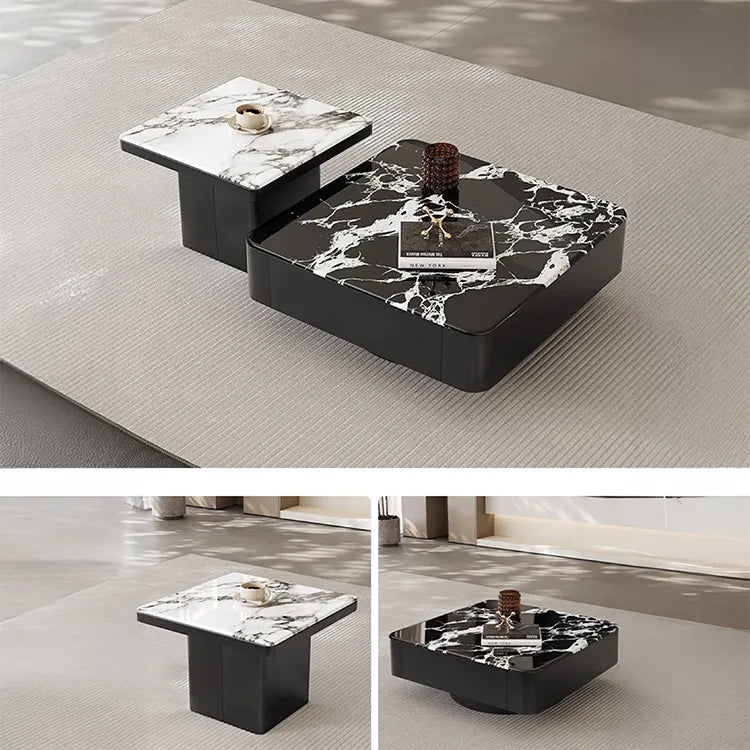 Coffee table COLOR1 COLOR2 Sintered Stone htyjj-6609
