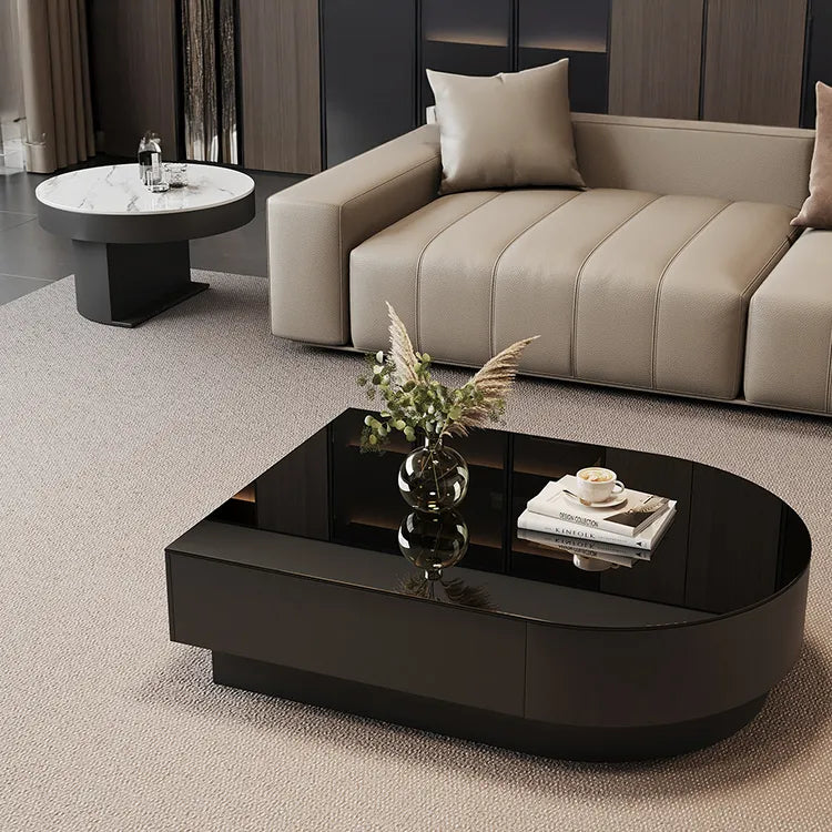 Coffee table SET1 SET2 Tempered glass Sintered Stone Solid wood Eco-friendly Board htyjj-6611