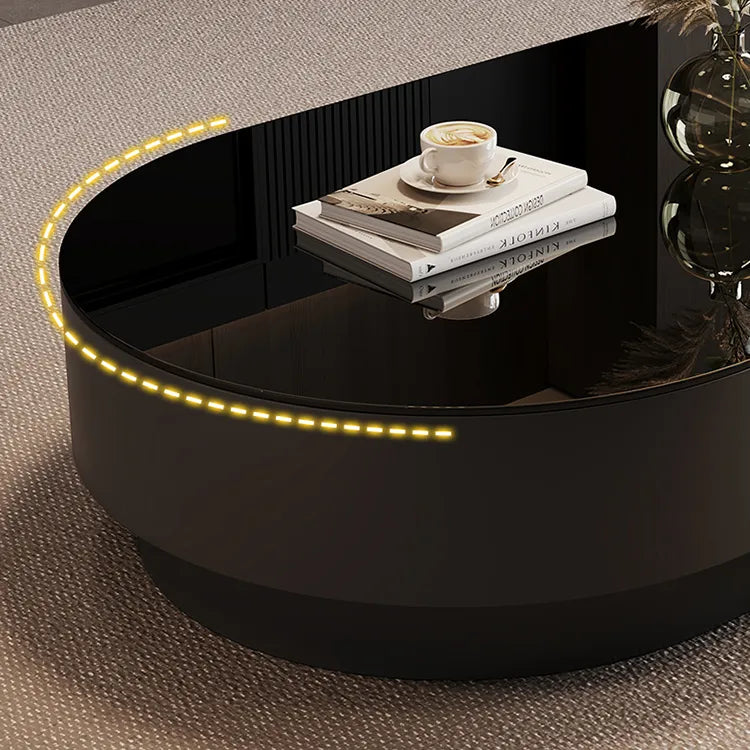 Coffee table SET1 SET2 Tempered glass Sintered Stone Solid wood Eco-friendly Board htyjj-6611