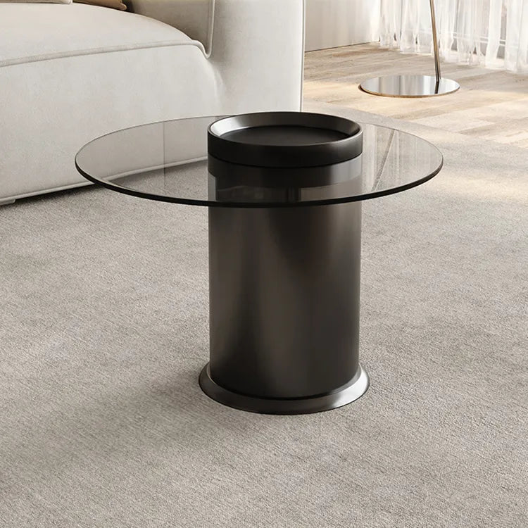 Coffee table COLOR1 Black Sintered Stone Eco-friendly Board htyjj-6612