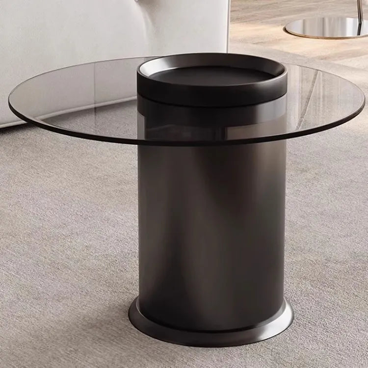 Coffee table COLOR1 Black Sintered Stone Eco-friendly Board htyjj-6612