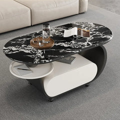 Coffee table COLOR1 COLOR2 COLOR3 Sintered Stone Solid wood htyjj-6616