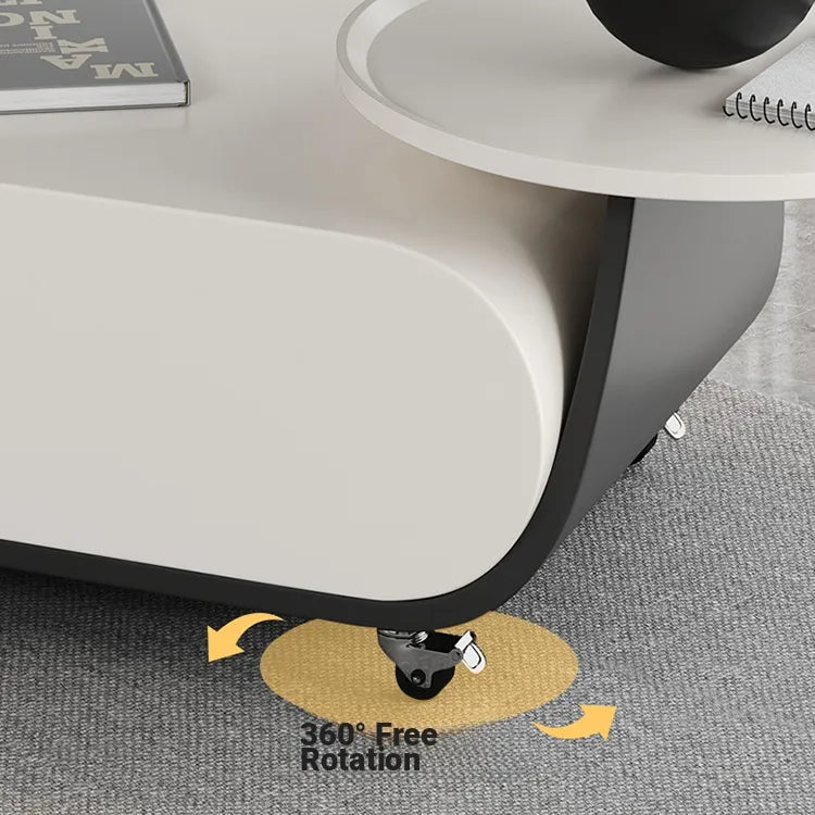 Coffee table COLOR1 COLOR2 COLOR3 Sintered Stone Solid wood htyjj-6616