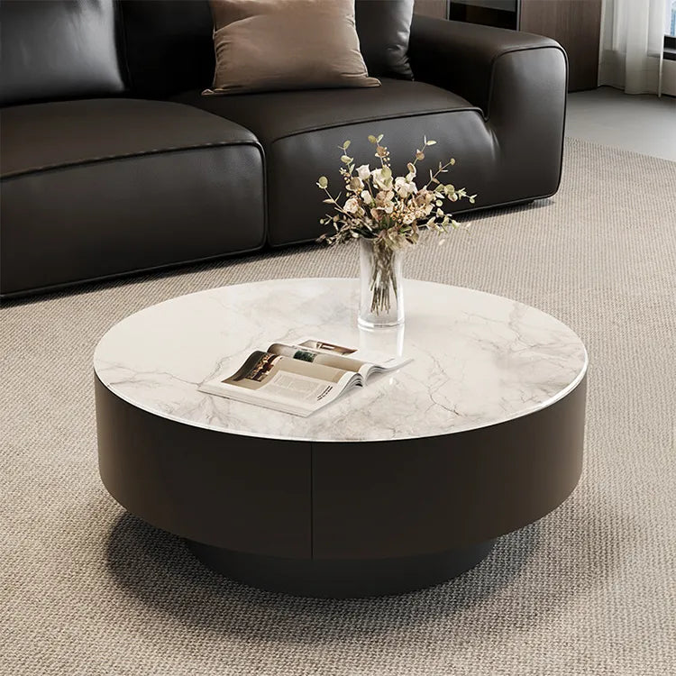 Coffee table Black COLOR1 COLOR2 Tempered glass Solid wood htyjj-6623-2