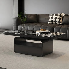 Coffee table COLOR1 COLOR2 COLOR3 Sintered Stone Solid wood htyjj-6624