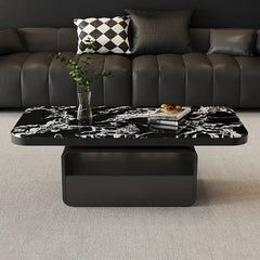 Coffee table COLOR1 COLOR2 COLOR3 Sintered Stone Solid wood htyjj-6624