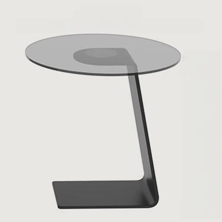 Coffee table Gray Brown Tempered glass htyjj-6628