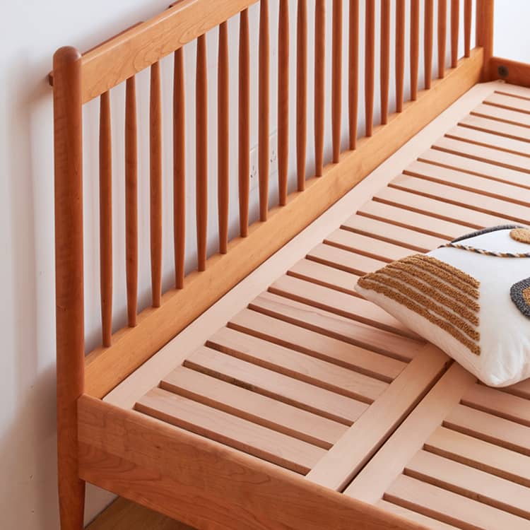 Natural Wood Beds: Elegant Cherry and Classic Pine Options hykmq-776