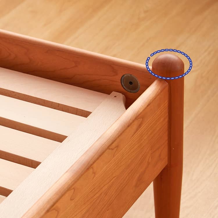 Natural Wood Beds: Elegant Cherry and Classic Pine Options hykmq-776