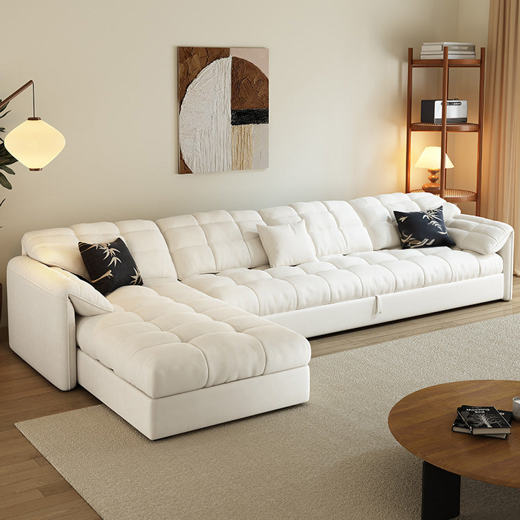 Modern Multi-Color Cotton Sofa - Beige, Dark Brown, Yellow, Blue, Orange, Green, and Gray hyt-1427