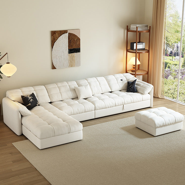 Modern Multi-Color Cotton Sofa - Beige, Dark Brown, Yellow, Blue, Orange, Green, and Gray hyt-1427
