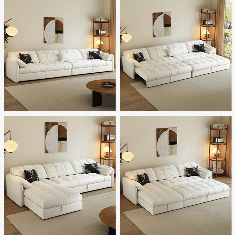 Modern Multi-Color Cotton Sofa - Beige, Dark Brown, Yellow, Blue, Orange, Green, and Gray hyt-1427