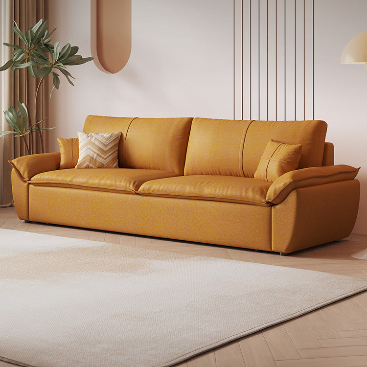 Luxurious Multi-Color Leathaire Sofa - Orange, Beige, Light Brown, Gray, Purple & Dark Green hyt-1430
