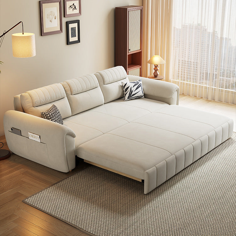 Stylish Sofa Collection: Beige & Light Gray with Dark Brown, Orange, Green, Blue Options in Cotton, Faux Leather, Latex & Coir hyt-1433