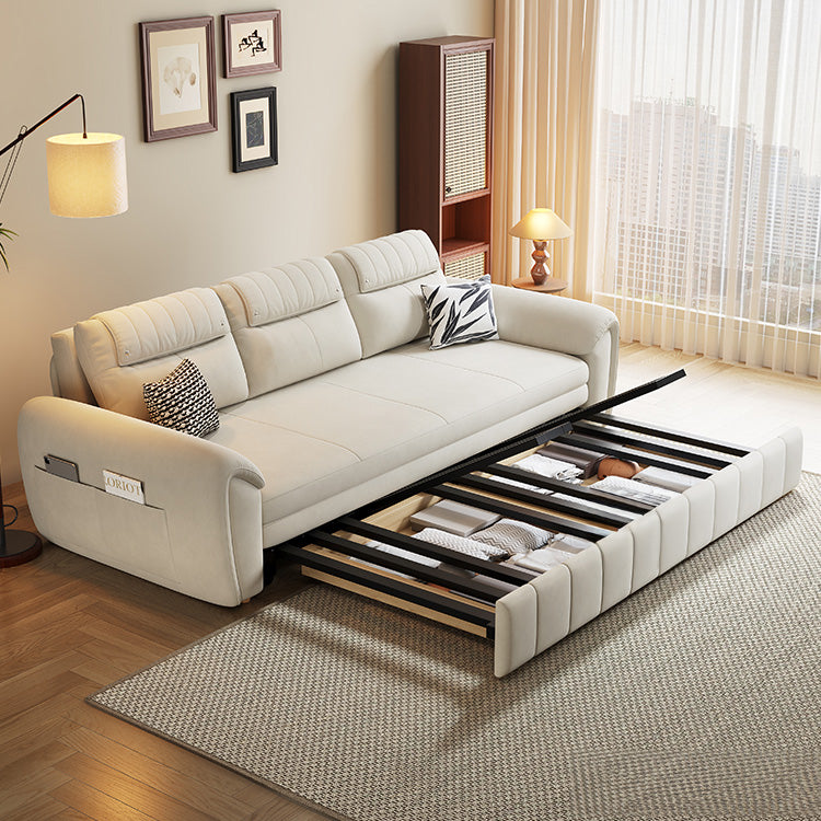 Stylish Sofa Collection: Beige & Light Gray with Dark Brown, Orange, Green, Blue Options in Cotton, Faux Leather, Latex & Coir hyt-1433