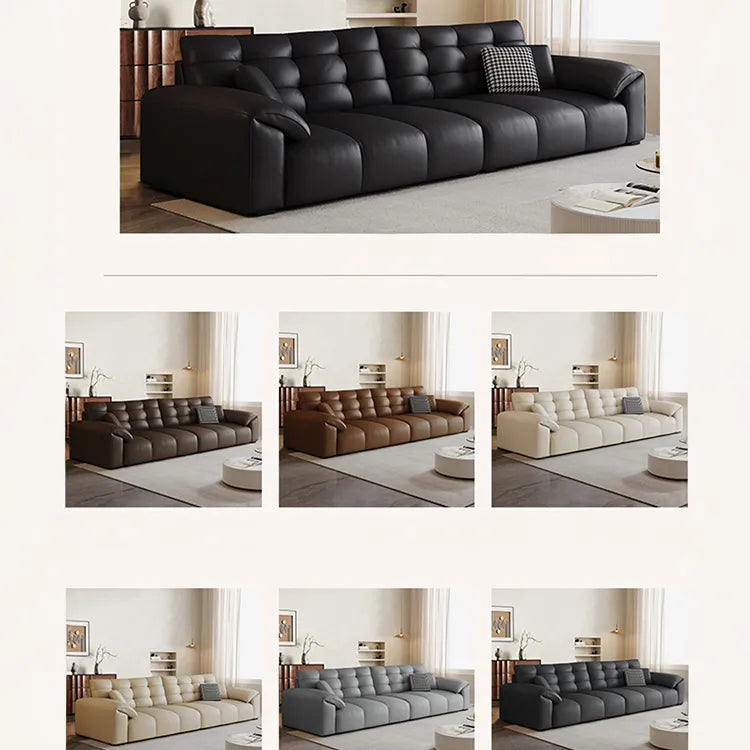 Sofa Black Dark brown Brown Dark gray Light gray White Beige Synthetic leather Pine Stuffing cotton hzmkj-5949