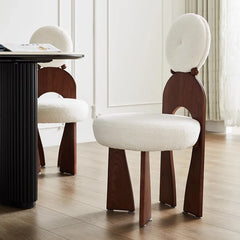 Modern Ash Wood Chair with Cashmere Upholstery - Chic and Stylish Accent Seating for Any Room hzmzw-3152