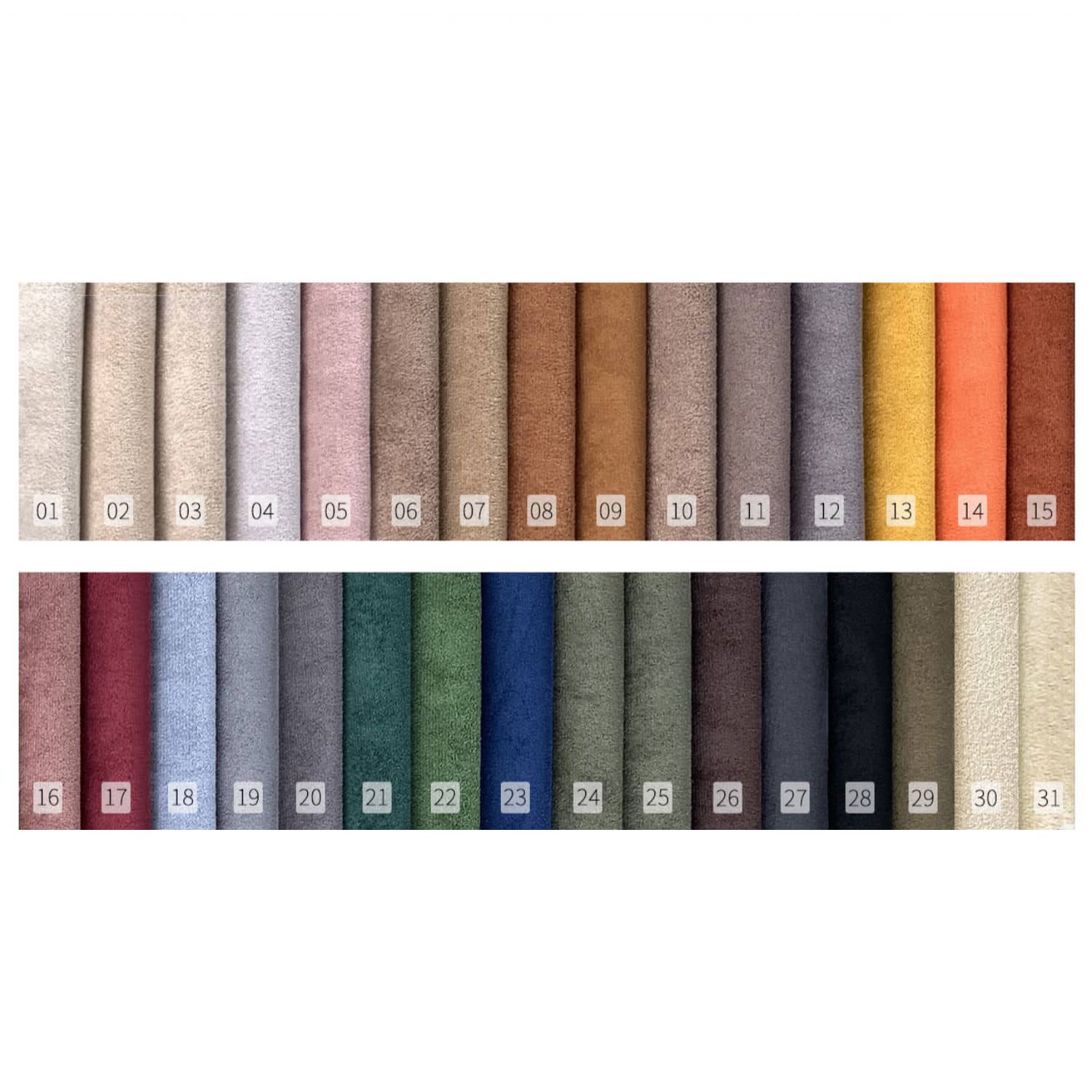 Scratch-Resistant Suede Sofa - Vibrant Orange, White, Pink, and Yellow Options my-345